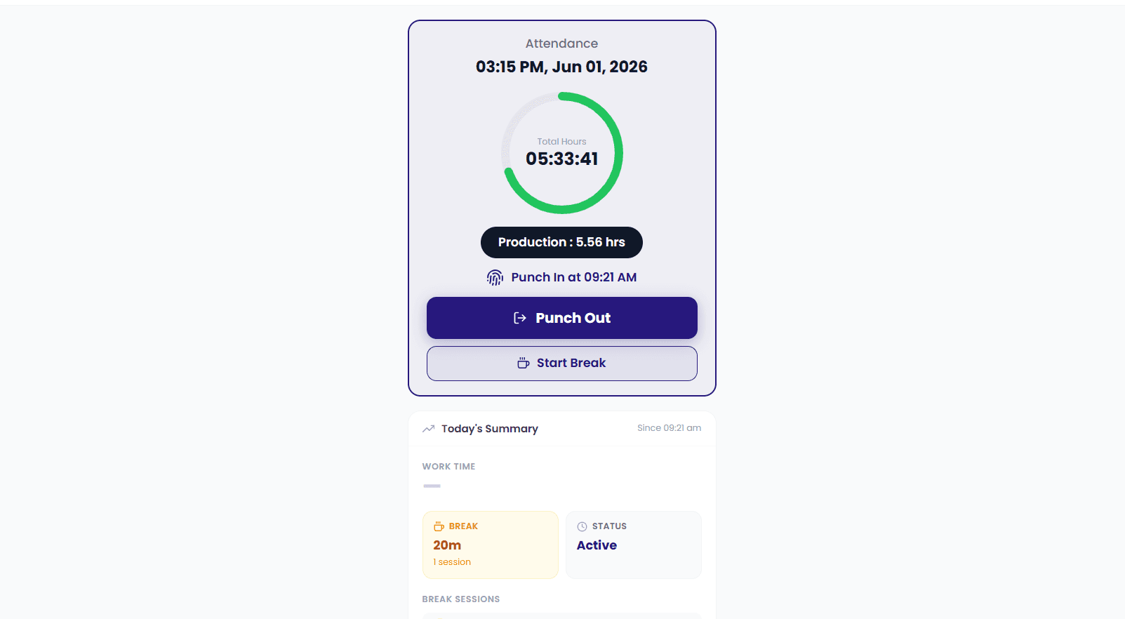Advanced Time Tracking