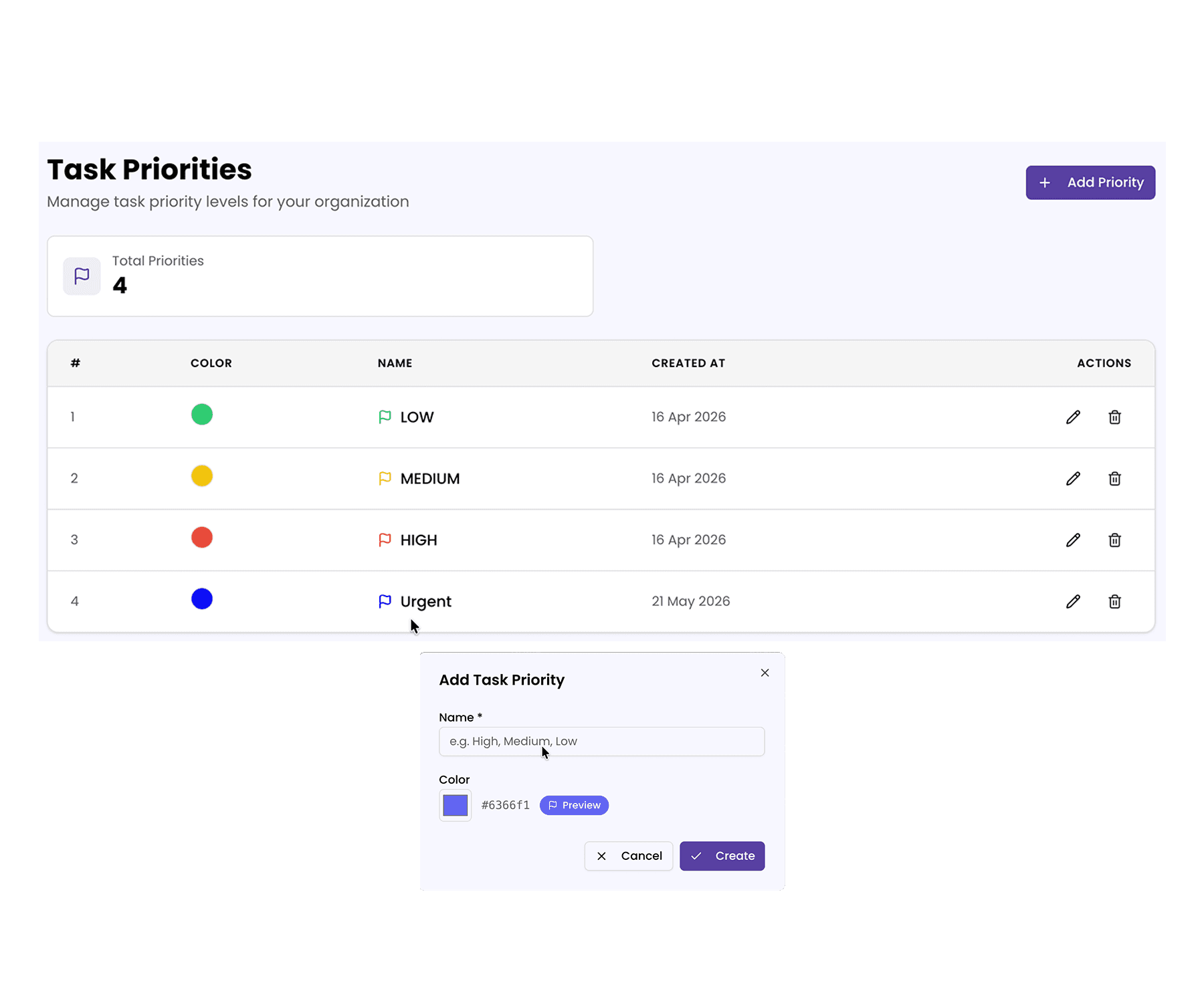 Task Management